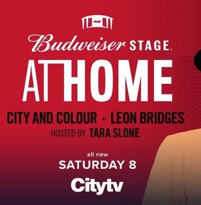 ‘Budweiser Stage at Home’ – Performances Added – City and Colour & Leon Bridges, and Alanis Morissette With Special Guest The Beaches