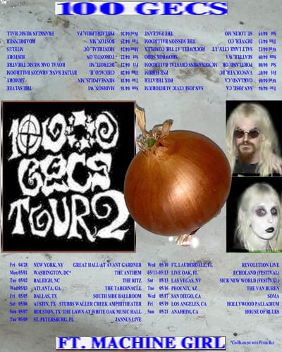 100 Gecs Announces North American Tour Dates