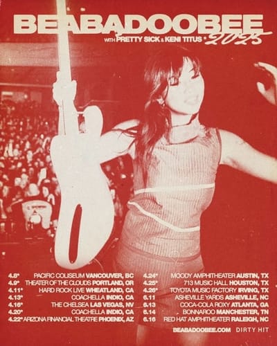 beabadoobee Announces The Space In Between Tour