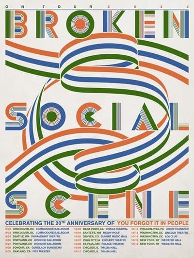 Broken Social Scene Celebrate the 20th Anniversary of You Forgot It in People with Fall North American Tour and New Graphic Novel