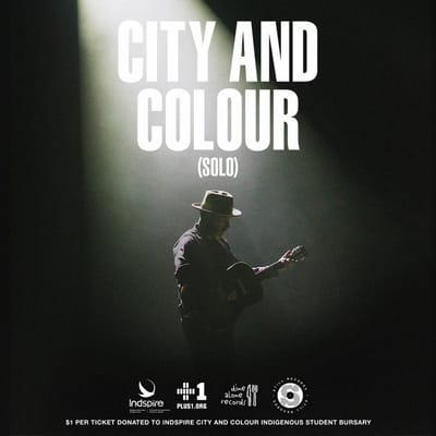 City and Colour Adds Second Shows to Solo Canadian Tour