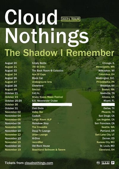 Cloud Nothings Announce North American Tour Dates