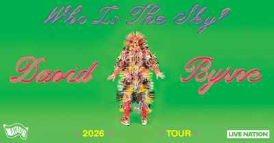David Byrne Announces Additional Spring 2026 North American Tour Dates