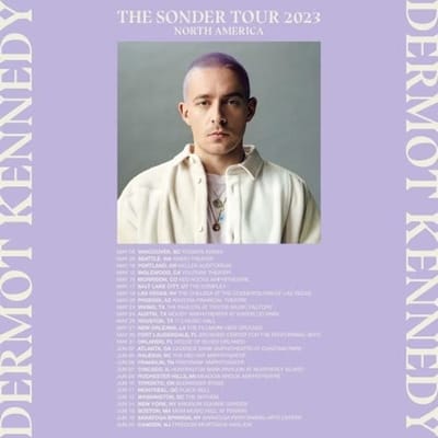 Dermot Kennedy Announces 2023 North American Sonder Tour