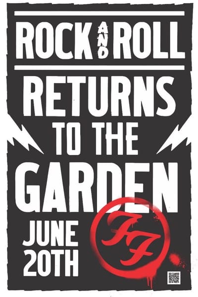Foo Fighters Reopen Madison Square Garden On June 20