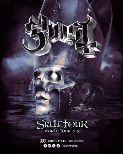 Ghost’s Skeletour World Tour 2026 Dates Revealed