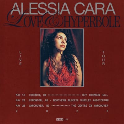 Grammy Award-Winning Alessia Cara Announces Global Headline Tour