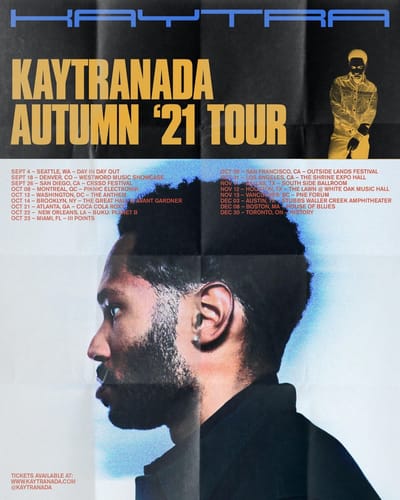 Kaytranada Announces Fall North American Tour
