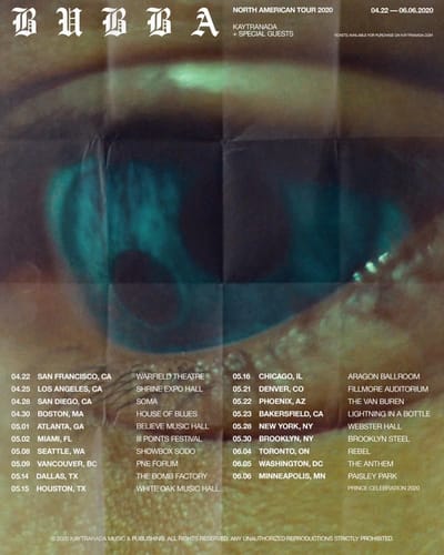 Kaytranada Announces Headlining North American Tour