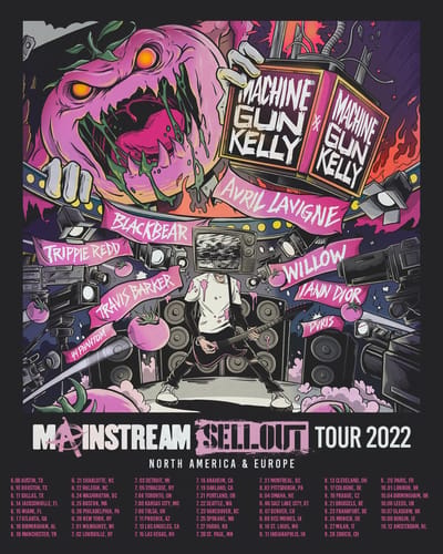 Machine Gun Kelly Announces The Mainstream Sellout Tour
