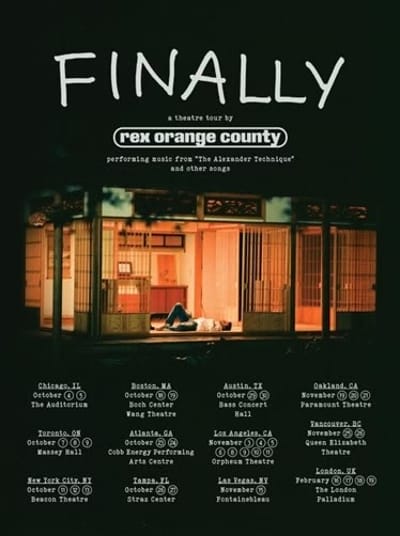 Rex Orange County Announces North American And UK Tours