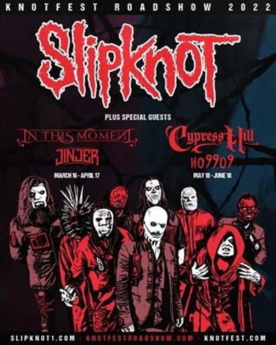 Slipknot Announce The Knotfest Roadshow 2022