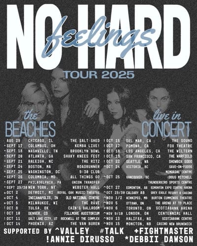 The Beaches Announce Headlining North American Tour