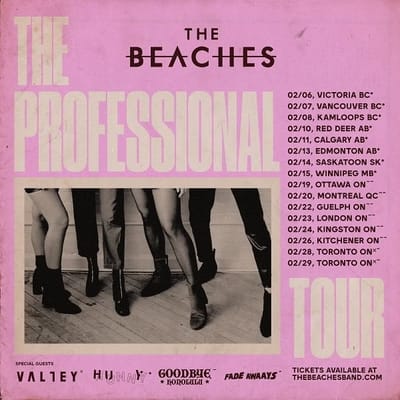 The Beaches To Launch 2020 Canadian Headline Tour