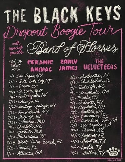 The Black Keys Announce Dropout Boogie Tour