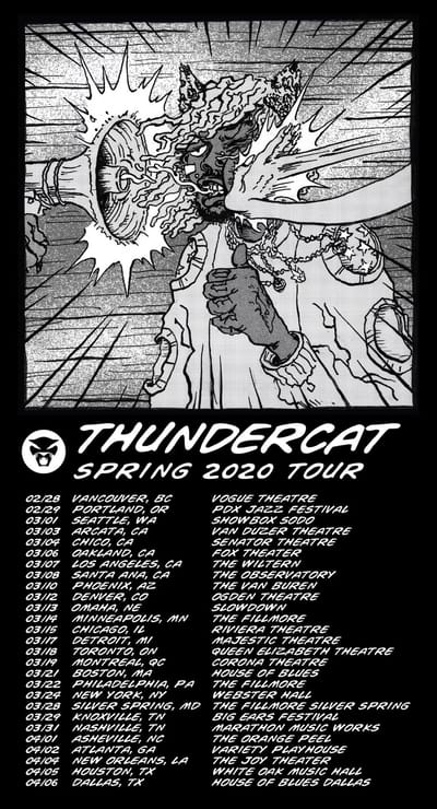 Thundercat Announces 2020 North American Tour