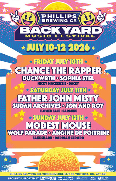 Chance The Rapper, Father John Misty, And Modest Mouse Set To Headline 2026 Phillips Backyard Music Festival In Victoria