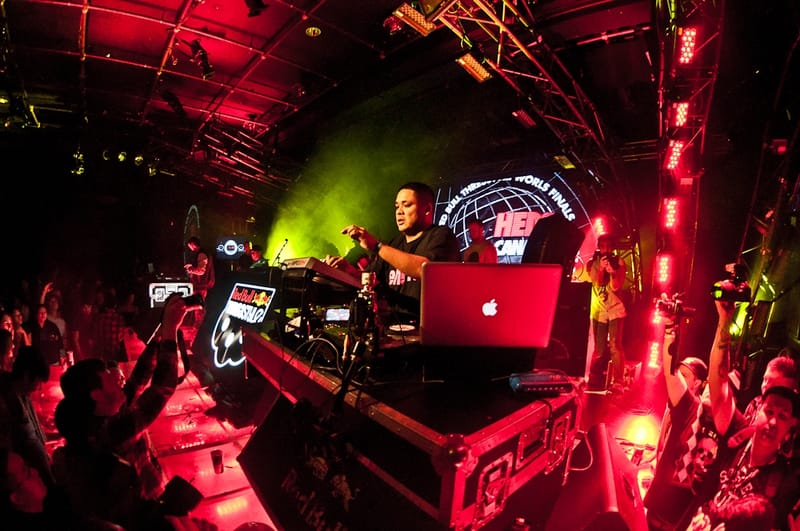 DJ Hedspin at Red Bull 3Style Finals