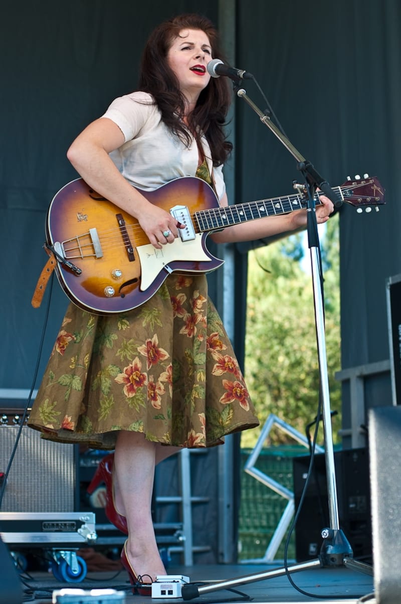Little Miss Higgins at Burnaby Blues + Roots Festival