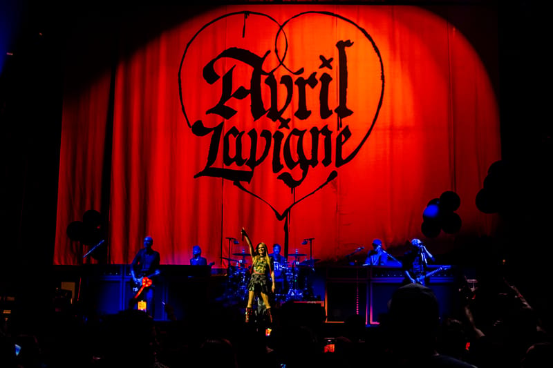 Avril Lavigne at Rogers Arena