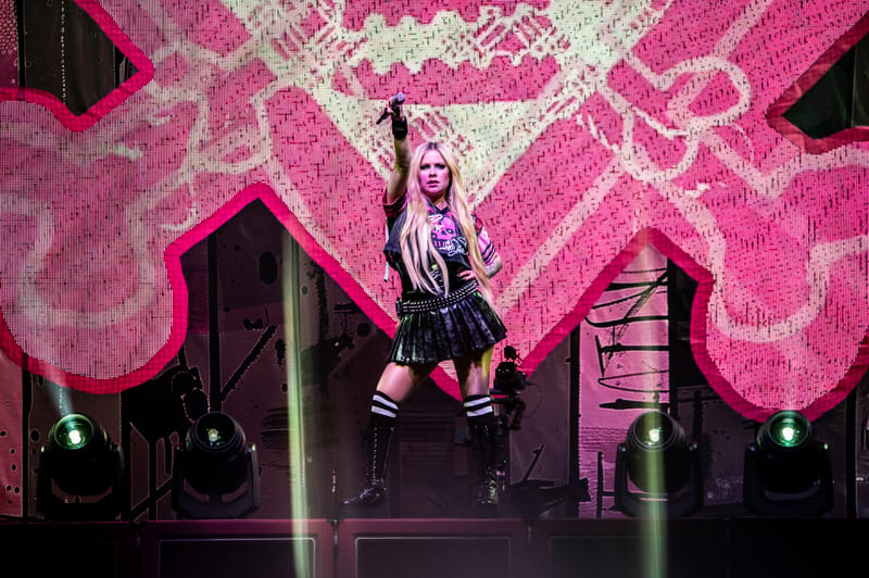 Avril Lavigne at Rogers Arena