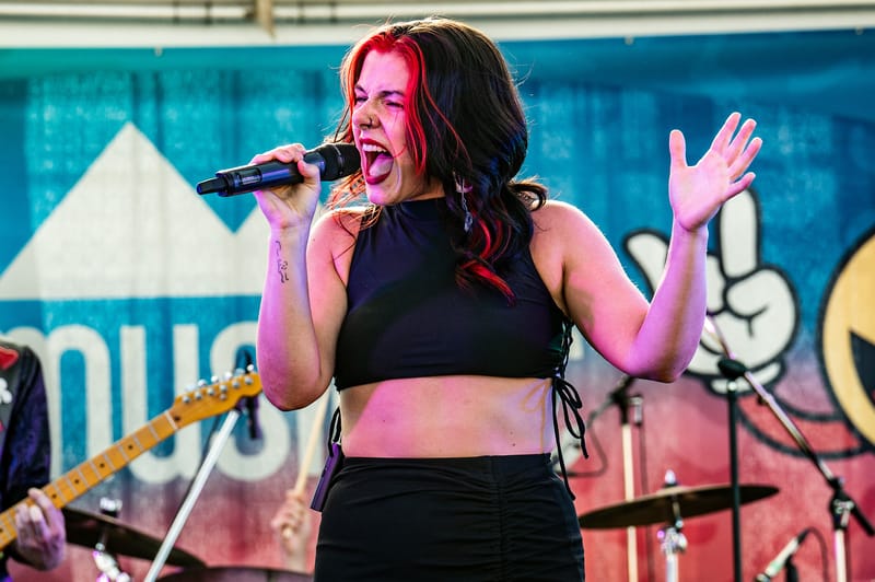 Clare Twiddy at Reverb Music Festival
