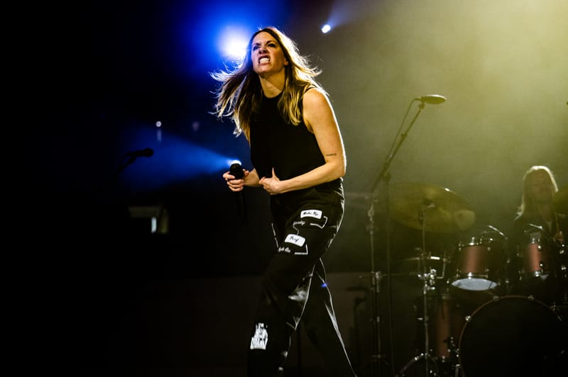 K.Flay live at Rogers Arena, Vancouver - concert photography