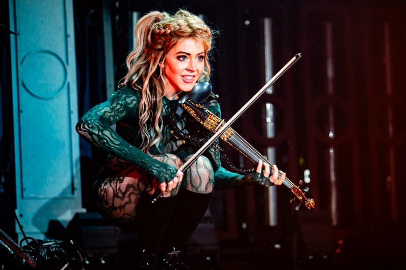 Lindsey Stirling at Doug Mitchell Thunderbird Sports Centre