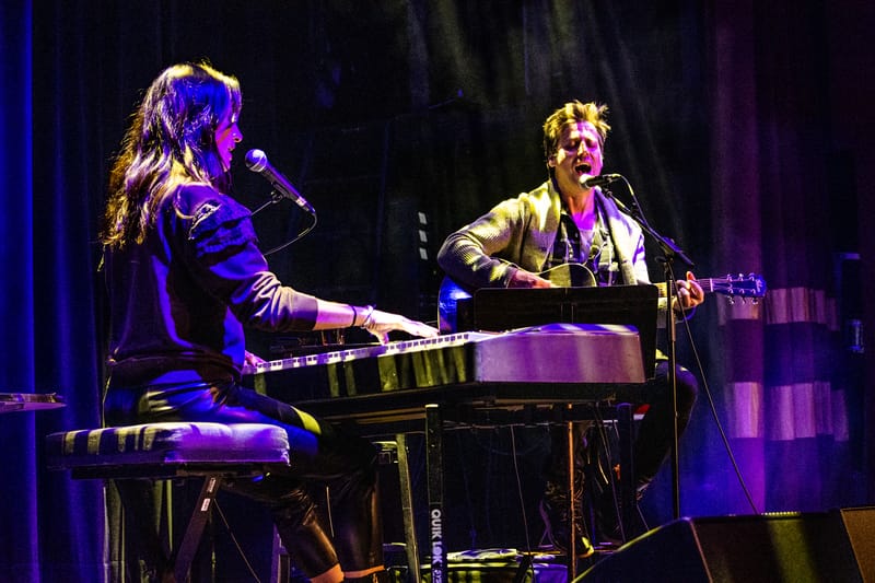 Raine Maida and Chantel Krevaizuk at Hollywood Theatre