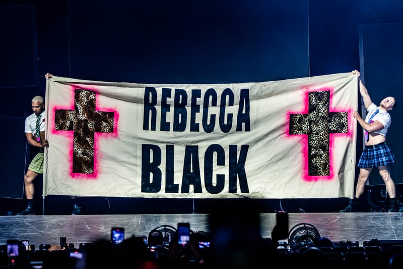 Rebecca Black at Rogers Arena