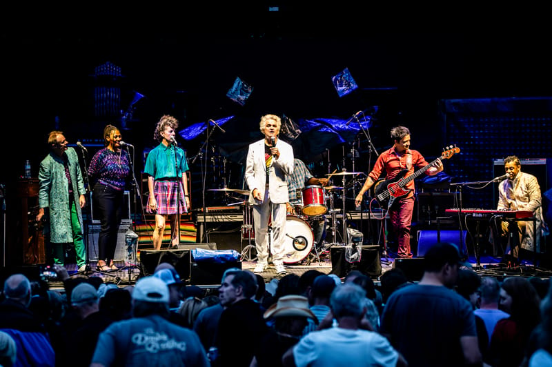 Reverend Billy And The Stop Shopping Choir at Deer Lake Park