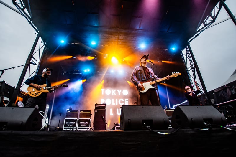 Tokyo Police Club at Rifflandia Festival