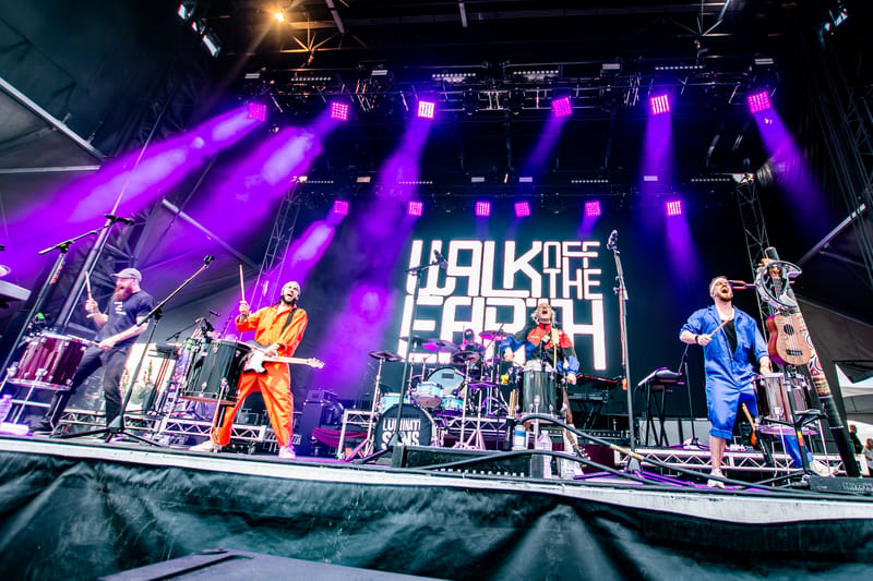 Walk Off The Earth at Rifflandia Music Festival