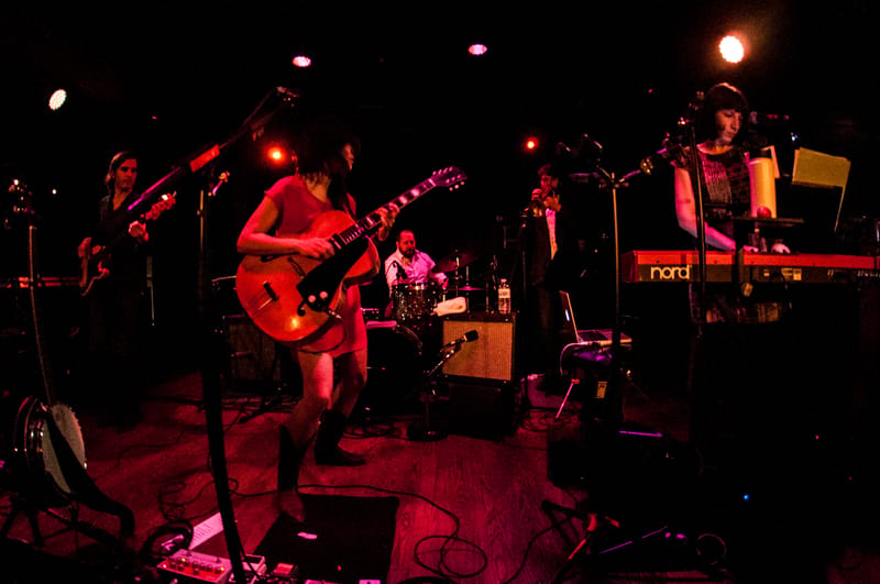 Thao and the Get Down, Stay Down live at Fortune Sound Club, Vancouver - concert photography