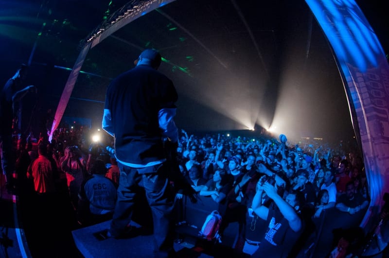 Three 6 Mafia at Paid Dues Festival