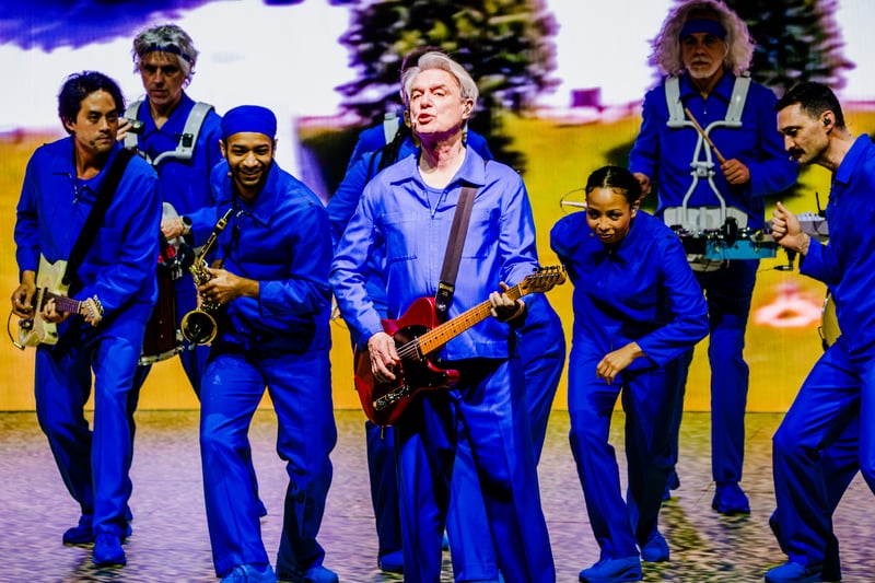 David Byrne live at Queen Elizabeth Theatre, Vancouver, 2026-04-04 - concert photo 13 of 18