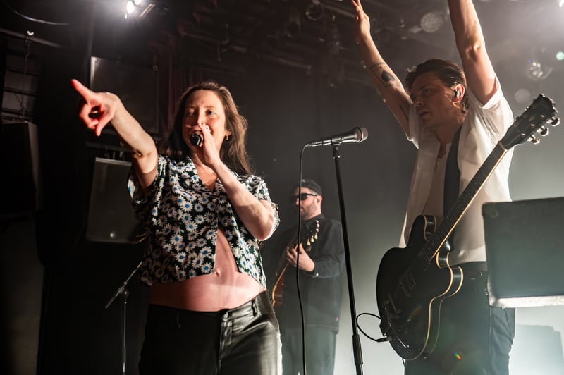 July Talk live at Commodore Ballroom, Vancouver, 2026-03-11 - concert photo 4 of 32
