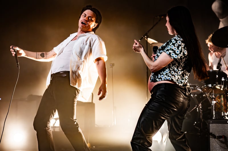 July Talk live at Commodore Ballroom, Vancouver, 2026-03-11 - concert photo 15 of 32