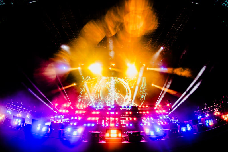 Kx5 (Kaskade + Deadmau5) live at Freedom Mobile Arch, Vancouver, 2026-07-17 - concert photo 7 of 15