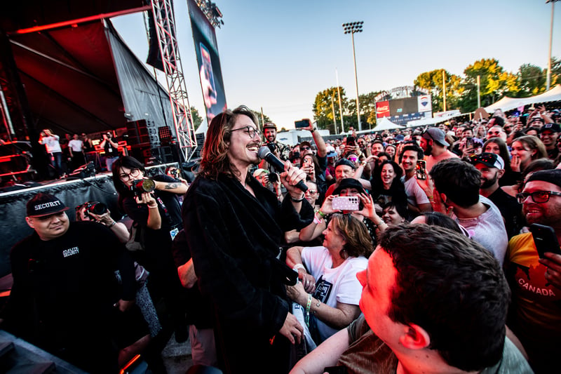 Marc Rebillet live at Rifflandia, Vancouver, 2023-09-15 - concert photo 10 of 15