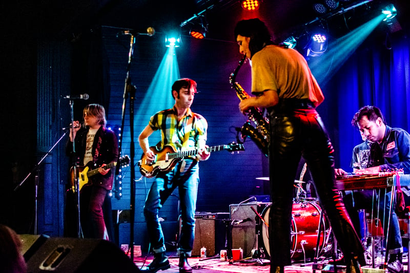 Black Lips live at Wise Hall, Vancouver, 2019-10-15 - concert photo 5 of 13