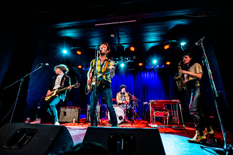 Black Lips live at Wise Hall, Vancouver, 2019-10-15 - concert photo 9 of 13