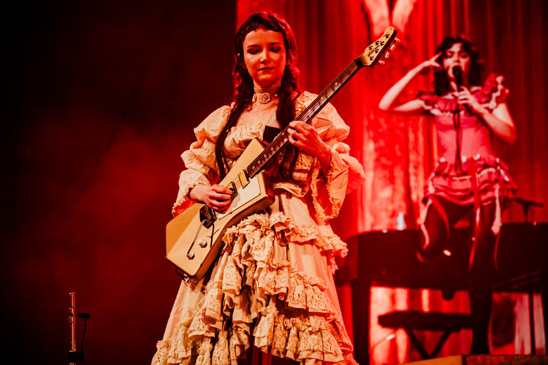 The Last Dinner Party live at Orpheum Theatre, Vancouver, 2026-05-19 - concert photo 17 of 36