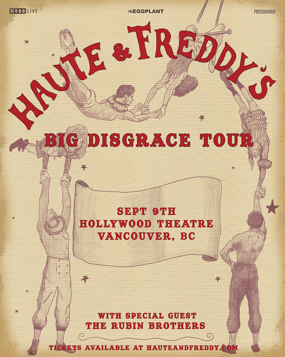 Haute & Freddy's Big Disgrace Tour