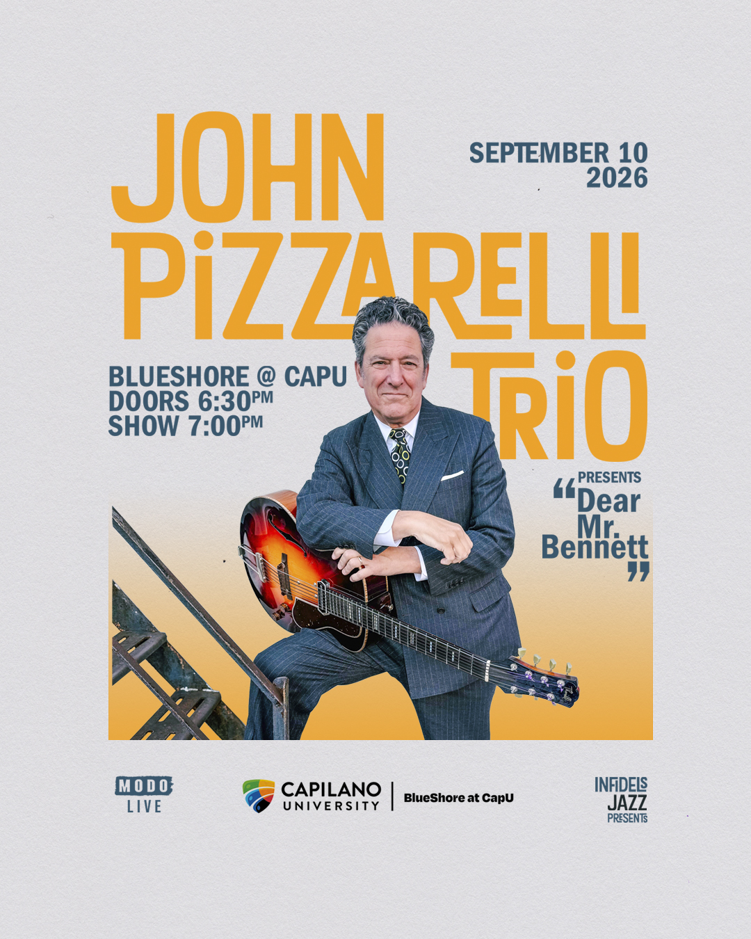 JOHN PIZZARELLI TRIO