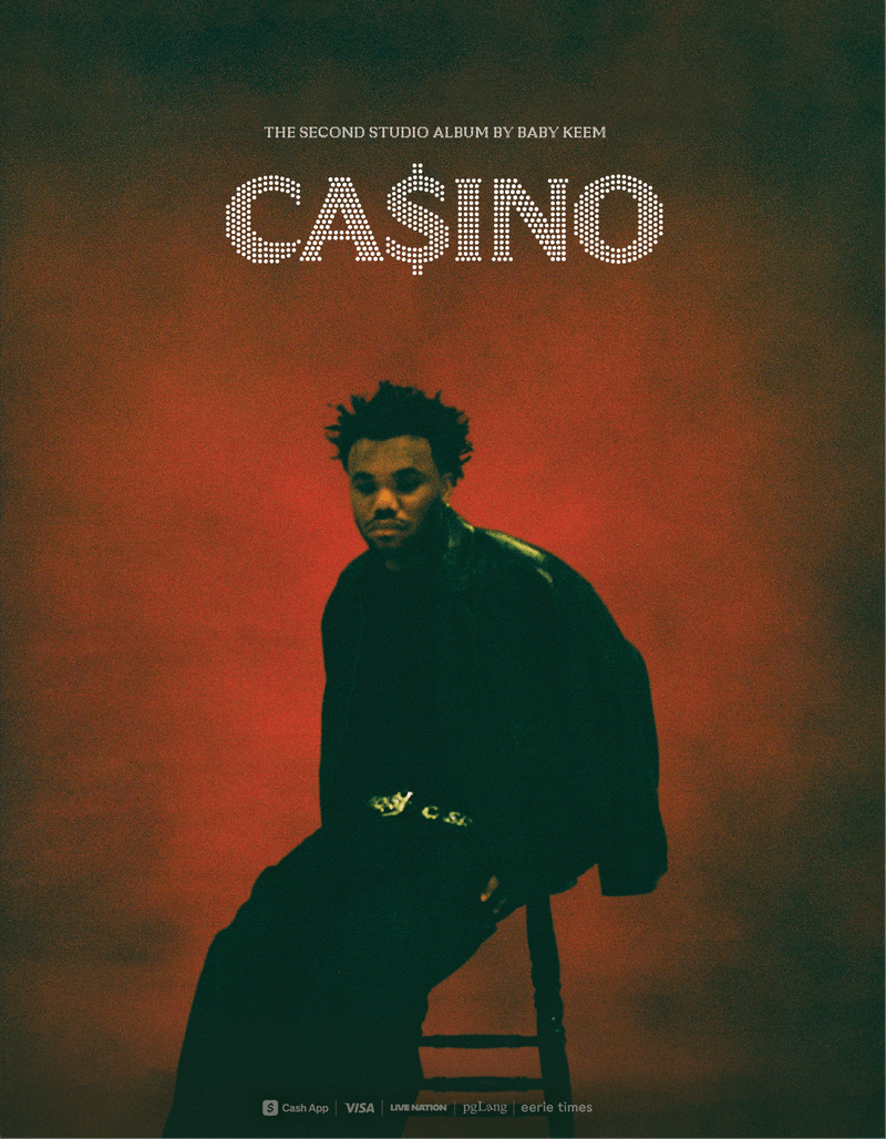 Baby Keem Announces The Ca$ino Tour And New Album For 2026 Vancouver Performance