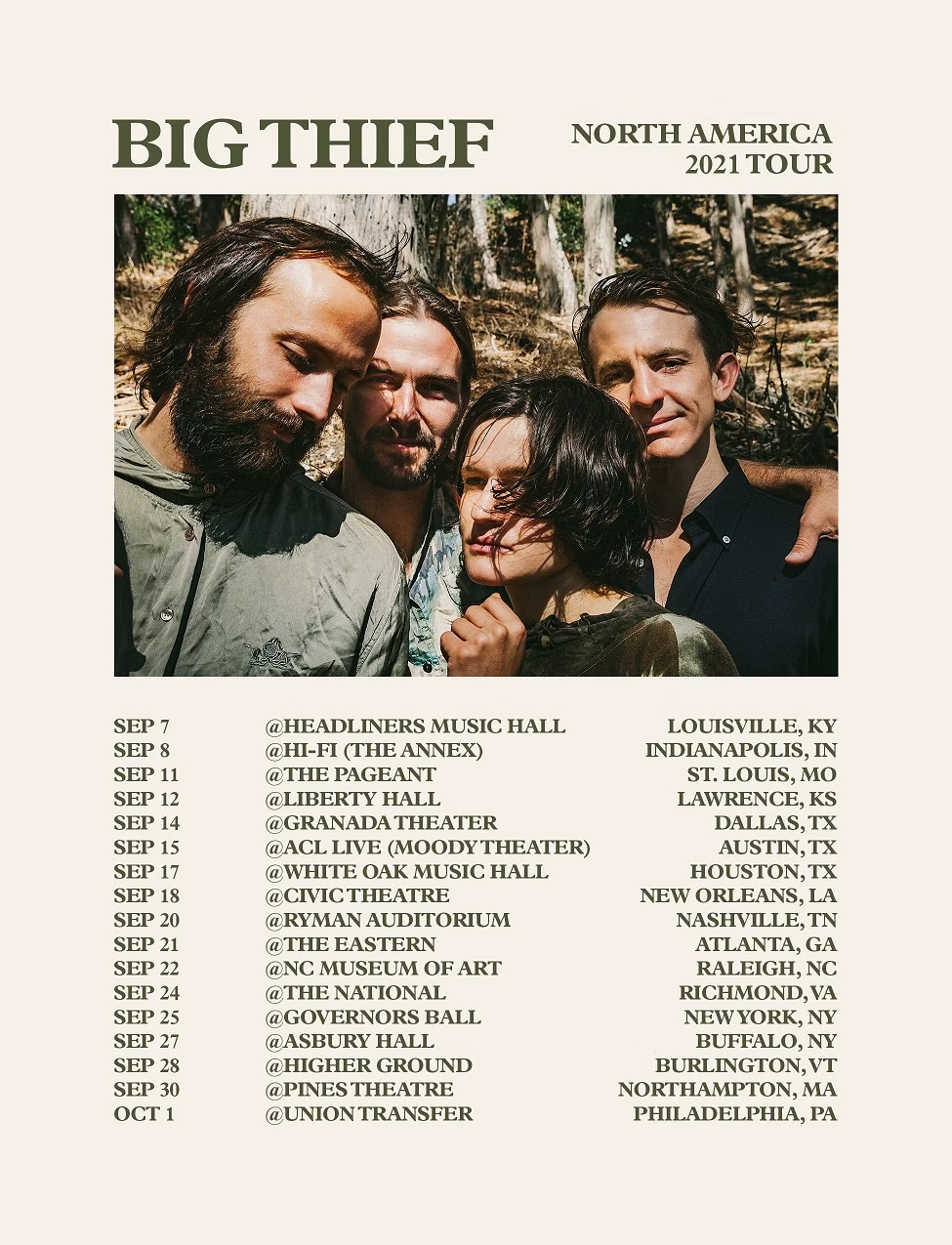 Big Thief Announce Fall Tour & Release Live Recordings