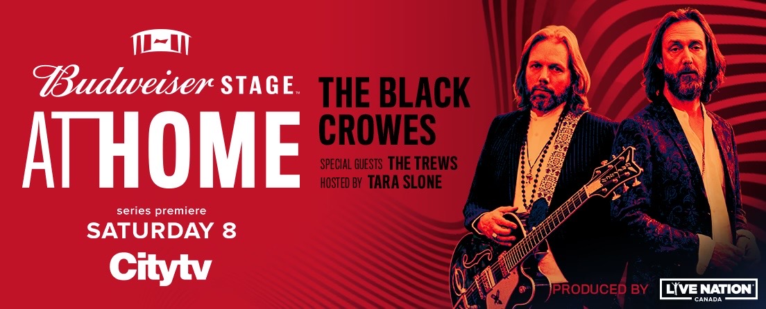 ‘Budweiser Stage at Home’ Premiers Saturday, May 30 with The Black Crowes & The Trews