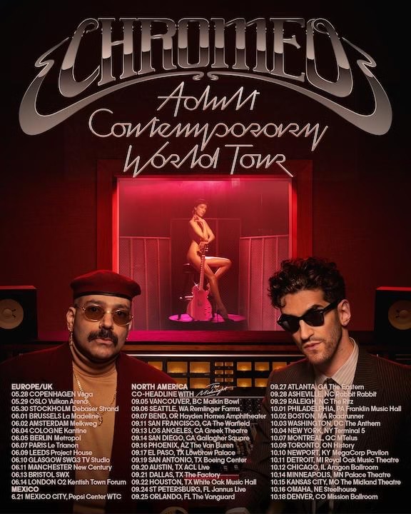 Chromeo Announce ‘Adult Contemporary’ World Tour And Fall Co-Headline Tour With The Midnight, Highly Anticipated New Album ‘Adult Contemporary’ Out Friday