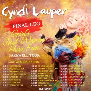Cyndi Lauper Announces Final Leg Of Girls Just Wanna Have Fun Farewell Tour Dates
